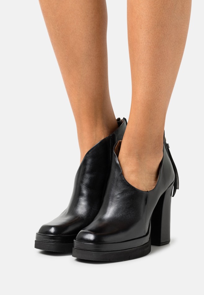 Bottines à Plateforme Noir Gabor | Exclusif